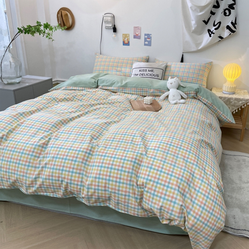 What should I pay attention to when washing cotton duvet cover set
