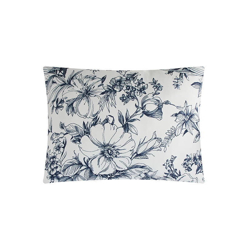 A00001 6PCS Blossoming Flower Print Comforter Set